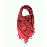 Sciarpa Del Deserto Unisex Foulard Kefiah Rosso Versatile Pashmina Scialle Shemag Quadrata In Cotone 110cm Out046