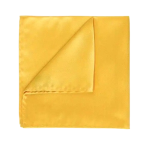 POCHETTE FAZZOLETTO TASCHINO RASO ORO SETA CLASSICO UOMO DONNA